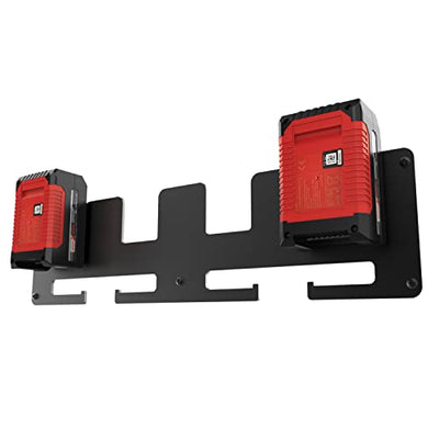 MEISTERGUT ® PREMIUM WALL MOUNT FOR EINHELL BATTERIES MADE OF SOLID STEEL [MADE IN GERMANY]