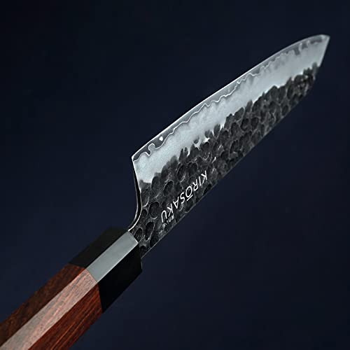 KIROSAKU SANTOKU CARBON STEEL KNIFE (330MM LENGTH)