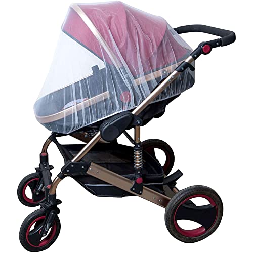 ENOVOE MOSQUITO NET FOR STROLLERS - HEAVY DUTY MOSQUITO NET FOR STROLLERS - PERFECT INSECT NET FOR STROLLERS