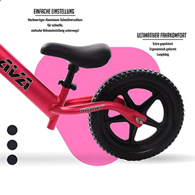 LAVA SPORT WHEEL BIKE - ULTRALIGHT CHILDREN'S BIKE FROM 2 YEARS