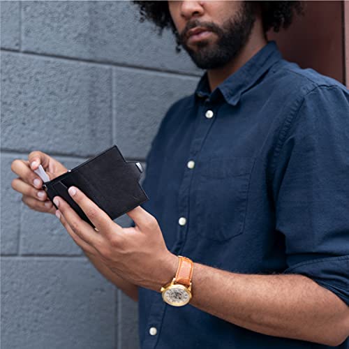 Slim Wallet Nextgen Leather I Small Wallet with Coin Compartment I Wallet with RFID