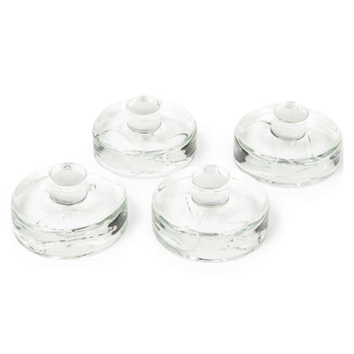 The Easy Weight Pack of 4 Heavy Fermentation Glass Weights with Grooved Handles