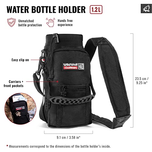 Bag for water bottle from Molle bottle holder backpack