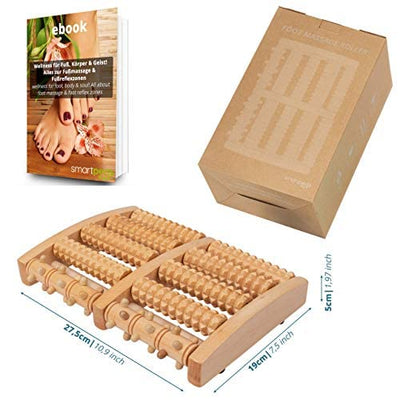 SMARTPEAS FOOT MASSAGE ROLLER WOOD