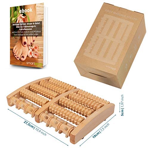 SMARTPEAS FOOT MASSAGE ROLLER WOOD