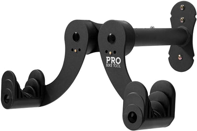 PRO BIKE TOOL SPACE-SAVING BICYCLE WALL MOUNT. ADJUSTABLE BIKE STORAGE AND MOUNT IDEAL FOR THE GARAGE