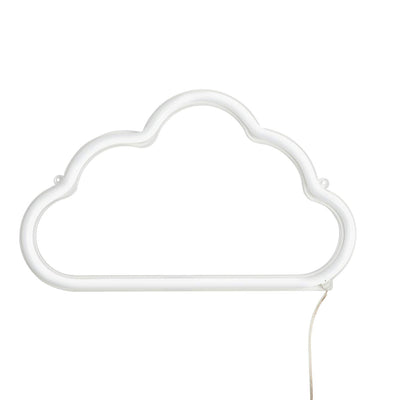 Amped Co Cloud LED Neon Wall Light Cool White 406 X 241 Cm 21 M Transparent