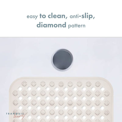 TRANQUILBEAUTY NON-SLIP BATH MAT | DIAMOND CUT