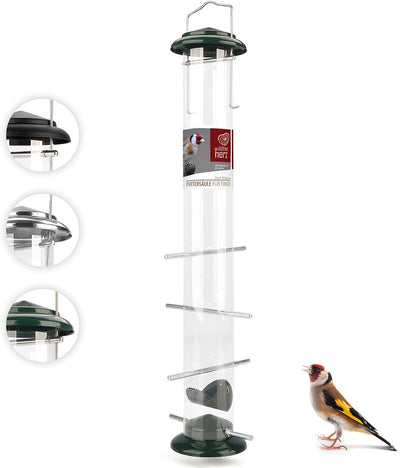 I 52cm feeding column Niger seeds for goldfinch siskin made of stainless steel