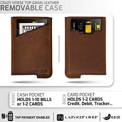 Minimalist Card Holder Hybrid RFID Wallet For Men Mini