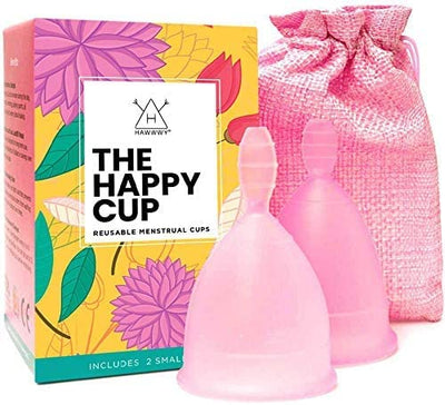 HAWWWY HAPPY CUP MENSTRUAL CUPS