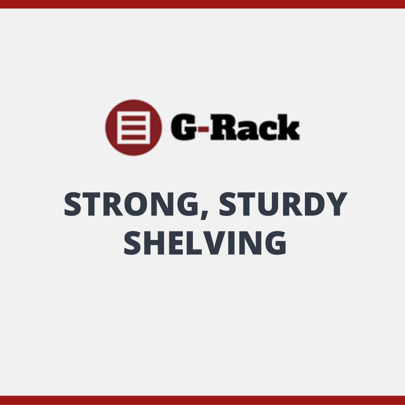 G-RACK CORNER SHELF: 180X90X90X60