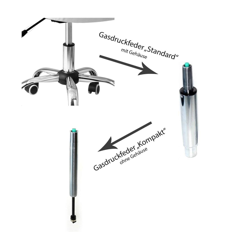 OFFICEWORLD RANGE GAS SPRING GAS PRESSURE SPRING GAS PRESSURE DAMPER SPRING GAS LIFT COMPACT