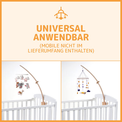 LIVONIR MOBILE BRACKET WOOD I DESIGNED IN GERMANY I MOBILE BRACKET CHANGING TABLE