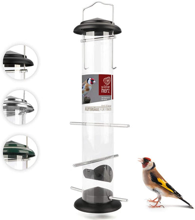 I 52cm feeding column Niger seeds for goldfinch siskin made of stainless steel