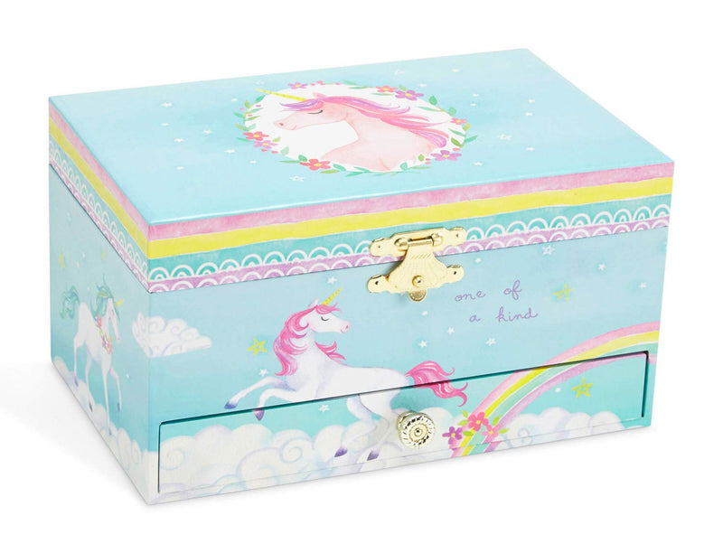 Unicorn Music Box Jewelry Set for Little Girls 3 Unicorn Gifts for Girls