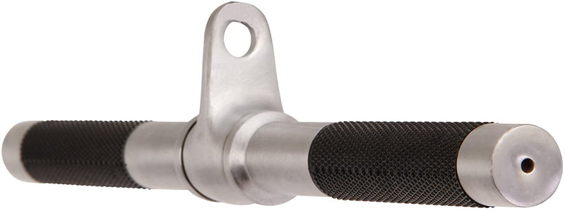 Hoof handle one-hand cable chrome-plated and knurled I stirrup with rotating handle