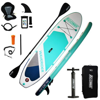 Inflatable stand up paddle board 320 x 815/84 x 15 cm/with 180 kg non-slip