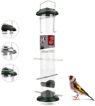 I 52cm feeding column Niger seeds for goldfinch siskin made of stainless steel