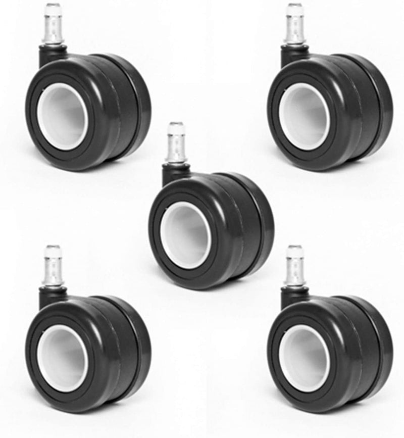 Range Chair Castors Carpet Soft Floor Castors Set of 5 10x32 mm Office Chair