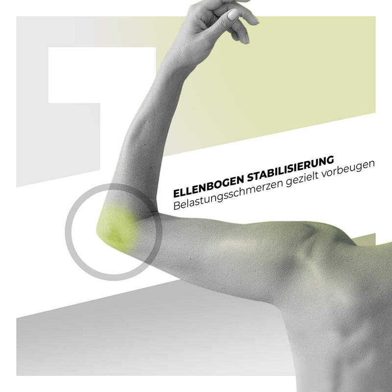 SPORTANICS ® ELBOW SUPPORT WITH VELCRO FASTENING - STABILITY &amp; SUPPORT DURING SPORTS