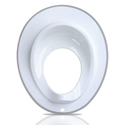 DR. WELLTHY TOILET SEAT FOR TODDLER (WHITE WITH GRAY EDGE)