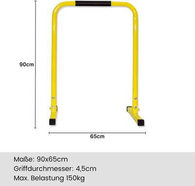 Dip bars (pair) including workout push up stand bardip station fitness rack