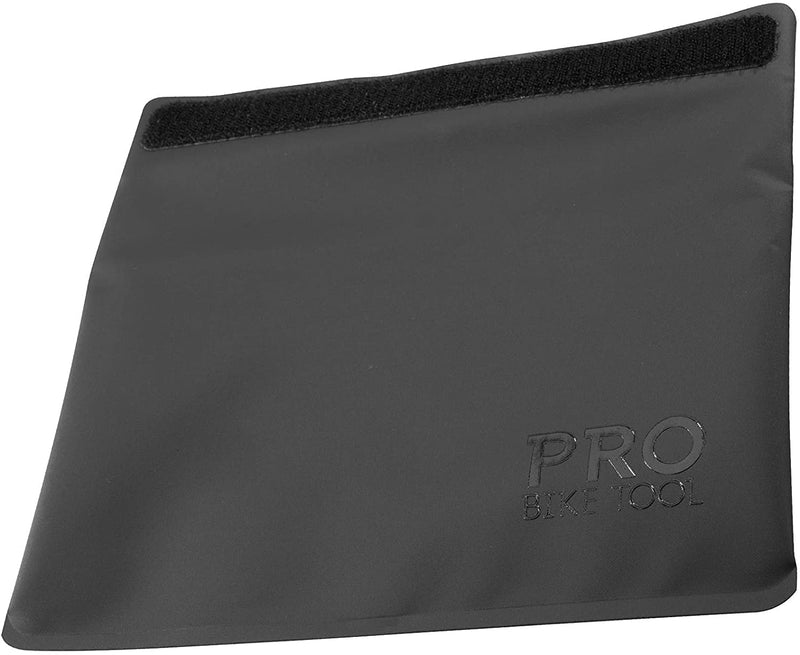 PRO BIKE TOOL WATERPROOF BICYCLE STORAGE BAG - PVC PLASTIC WITH VELCRO ROLL CLOSURE - STORAGE BICYCLE TOOLS