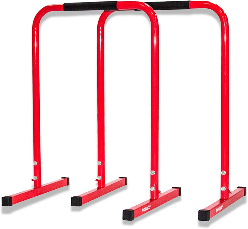 Dip bars (pair) including workout push up stand bardip station fitness rack