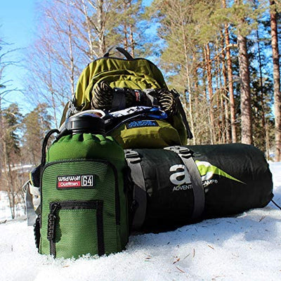 Bag for water bottle from Molle bottle holder backpack