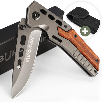 Outdoor pocket knife with belt bag folding knife extra sharp multiple