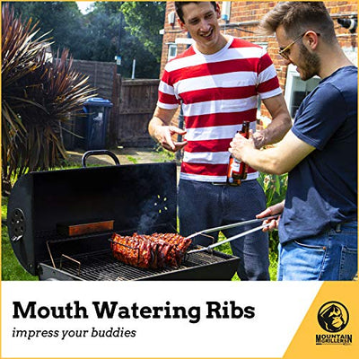 MOUNTAIN GRILLERS SPARE RIBS HOLDER FOR SMOKER