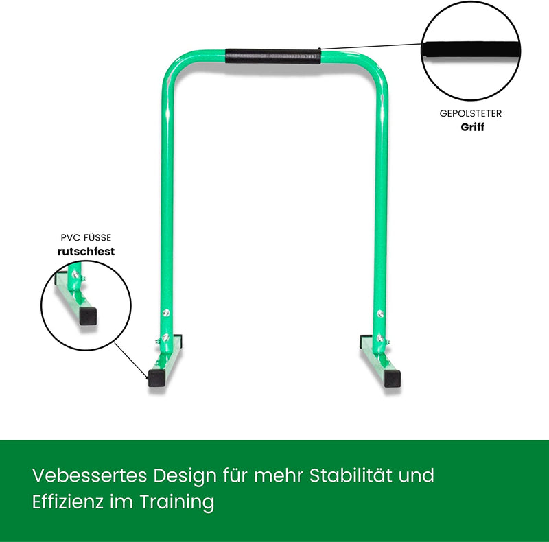 Dip bars (pair) including workout push up stand bardip station fitness rack