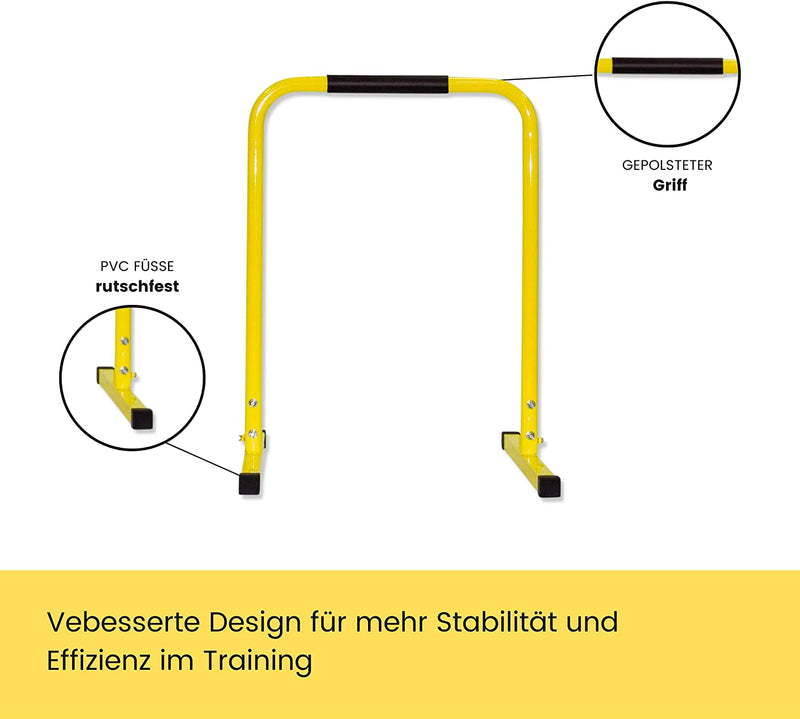 Dip bars (pair) including workout push up stand bardip station fitness rack