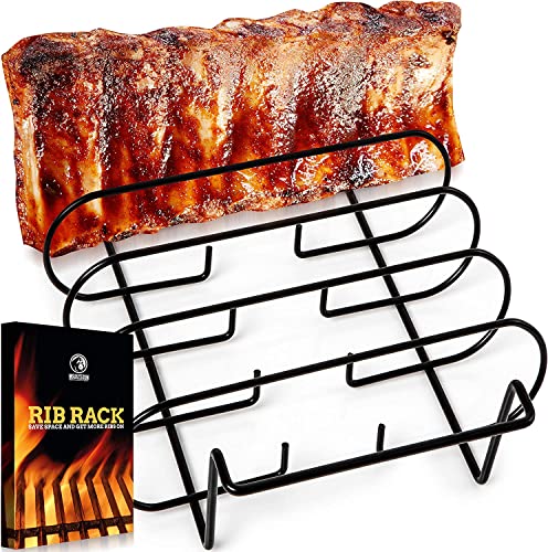 MOUNTAIN GRILLERS SPARE RIBS HOLDER FOR SMOKER