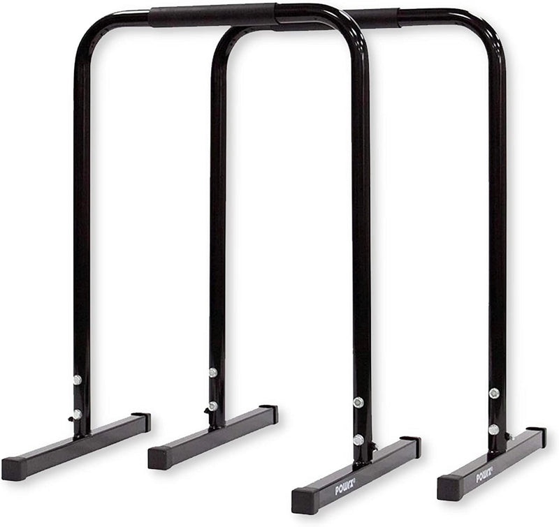 Dip bars (pair) including workout push up stand bardip station fitness rack