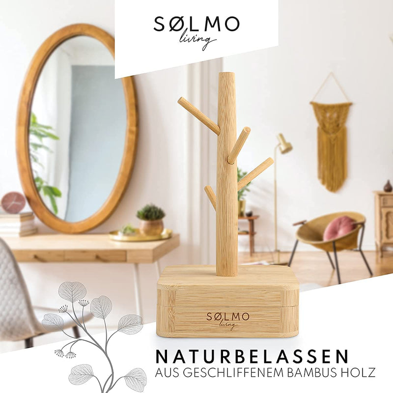 SÖLMO LARGE KEY TREE MADE OF SOLID WOOD