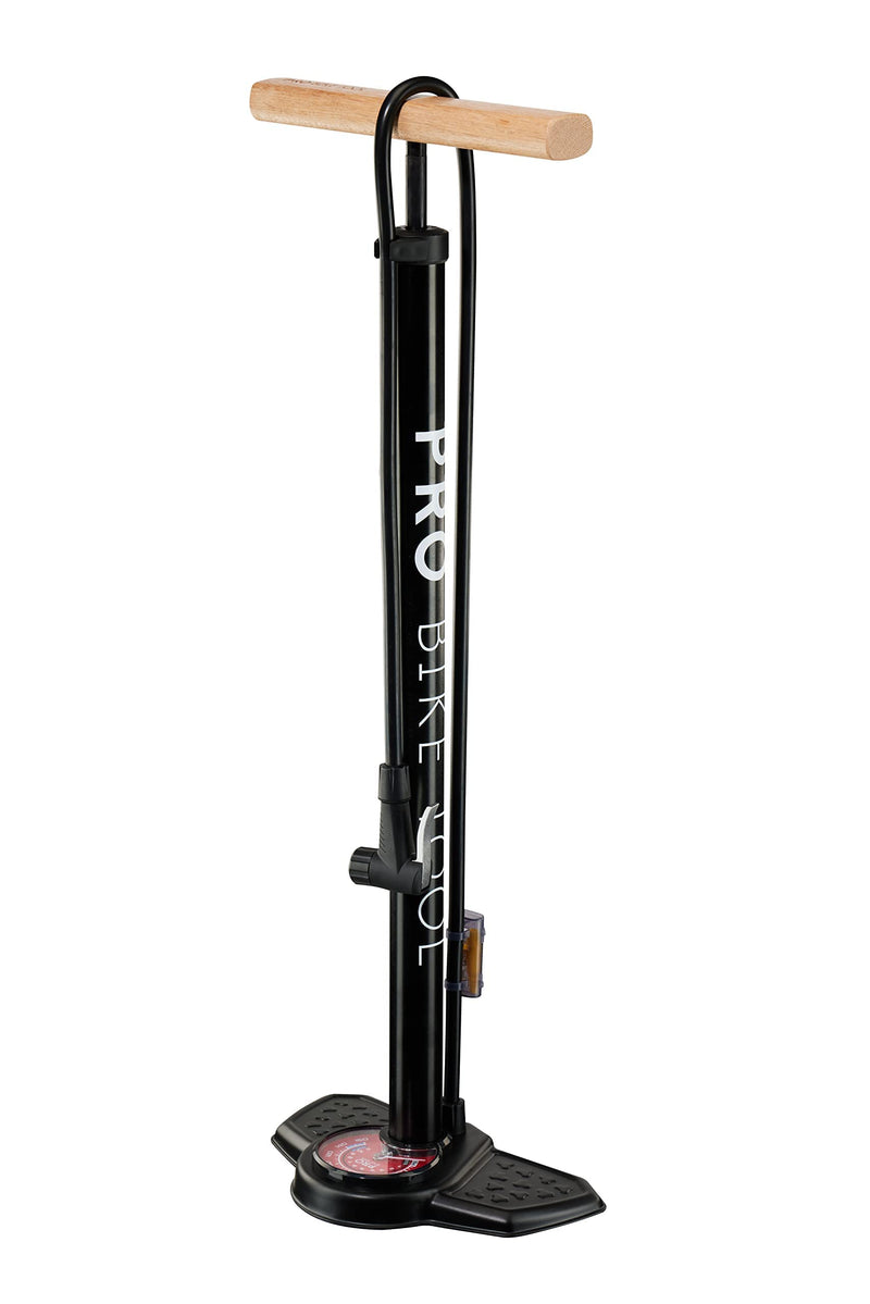 PRO BIKE TOOL FOOT PUMP WITH GAUGE