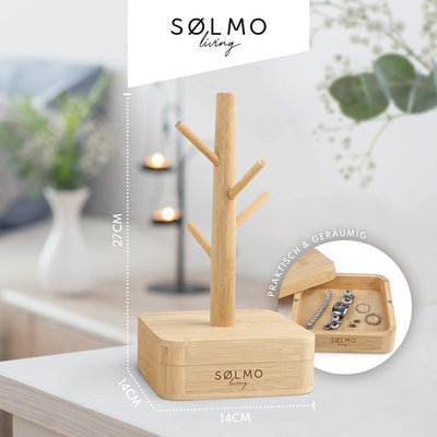 SÖLMO LARGE KEY TREE MADE OF SOLID WOOD