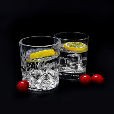 Whiskey Glass Set 4 Pieces High Quality Old Fashioned Glass Whiskey Gifts For