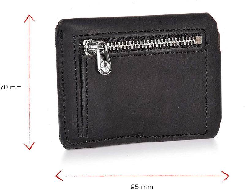 Slim Wallet with Coin Compartment Bern Men&