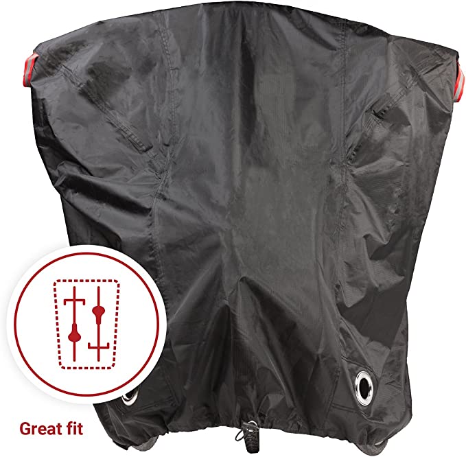 PRO BIKE TOOL LOCKABLE BICYCLE COVER XXL - PROTECTIVE COVER FOR ALL WEATHER CONDITIONS. TEAR-RESISTANT