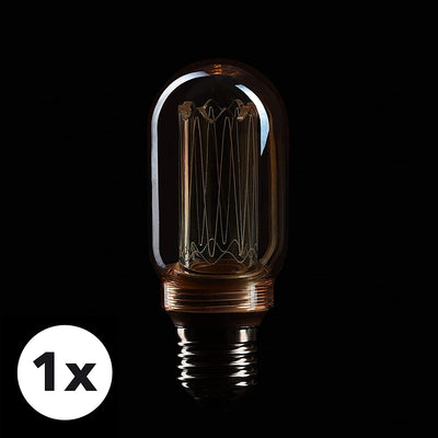 CROWN LED EDISON ILLUSION FILAMENT BULB E27 SOCKET