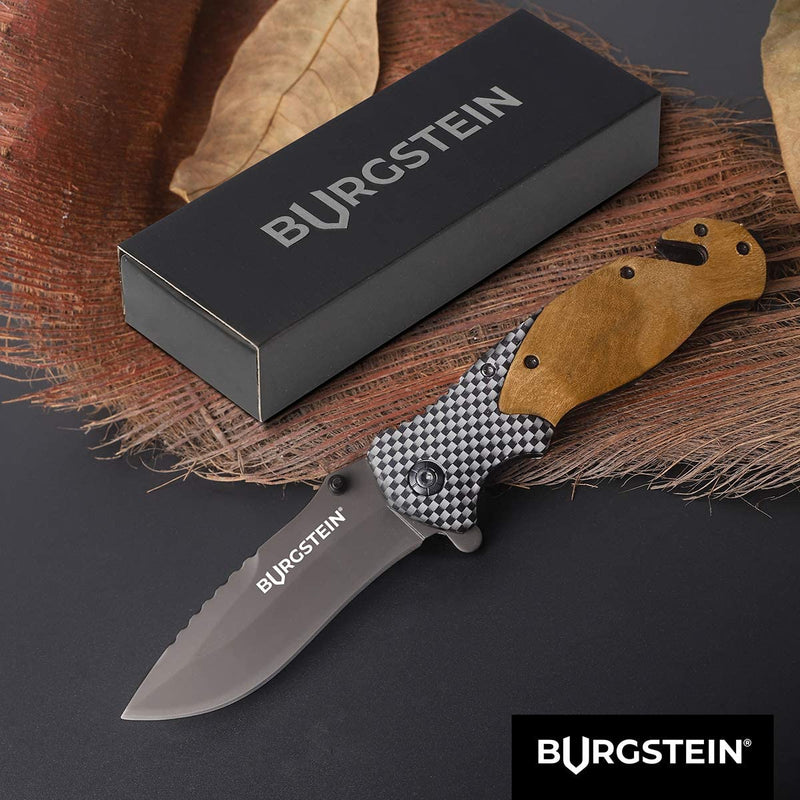 Outdoor pocket knife with belt bag folding knife extra sharp multiple