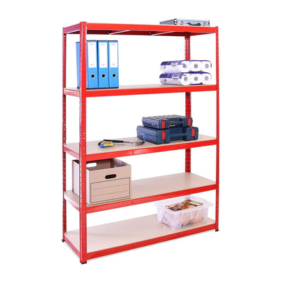 Grack garage shelf hammer included 180 cm x 90 cm x 45 cm 5 levels