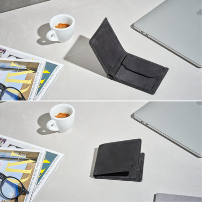 Verona wallet I space for 8 cards I compact men's wallet made of leather