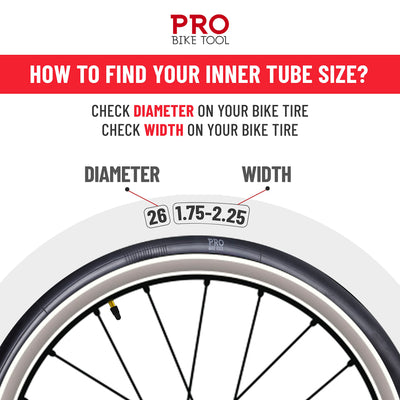 2 pieces 26 inch bicycle tube bicycle tube 26 175225 Presta for