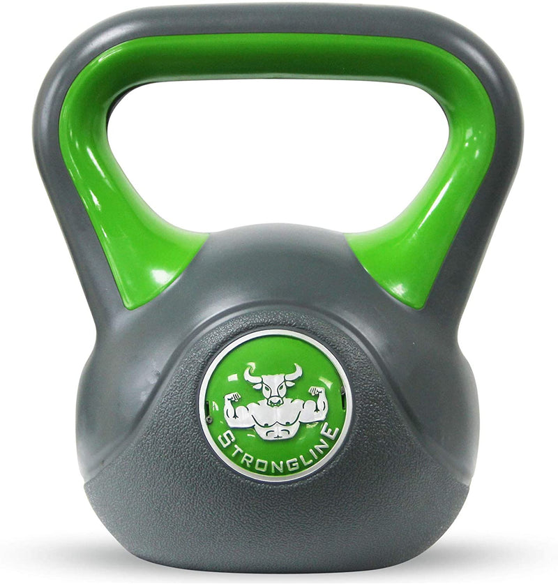 Kettlebell plastic 220 kg including workout I kettlebell in various colors