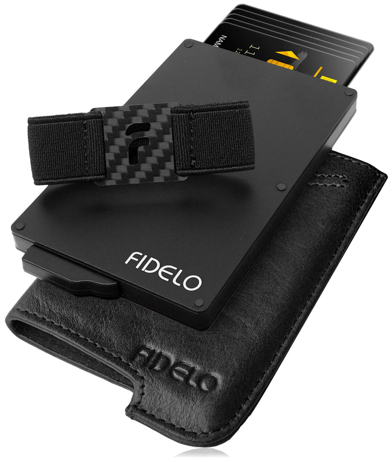 Minimalist Card Holder Hybrid RFID Wallet For Men Mini