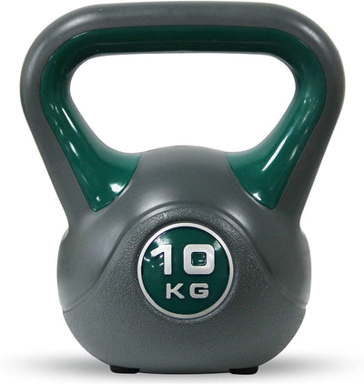 Kettlebell plastic 220 kg including workout I kettlebell in various colors